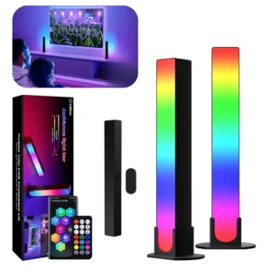 Barras de Luz RGB Ritmicas Con Soporte Pie/Pared AMBIANCE
