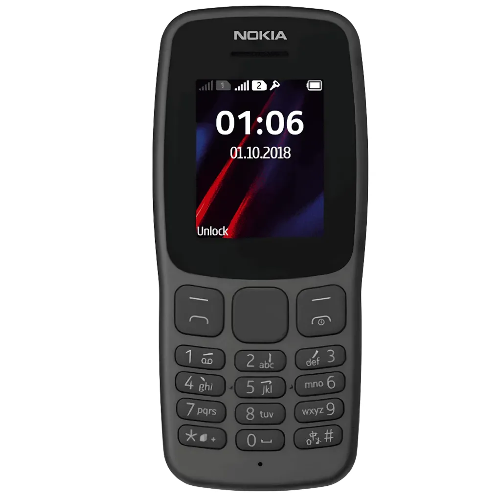 Celular Nokia 106 Teclas 1 Celular Nokia 106 - (Con teclas)