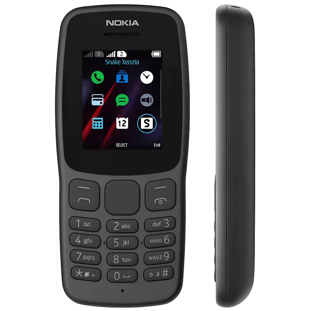 Celular Nokia 106 Teclas 4 Celular Nokia 106 - (Con teclas)