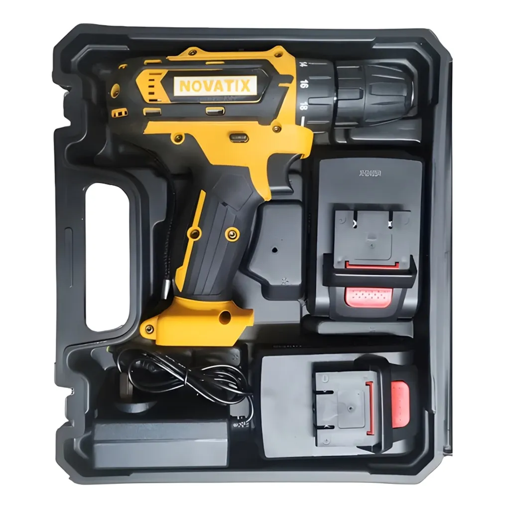 Kit Taladro de Mano Inalambrico Novatix KT003