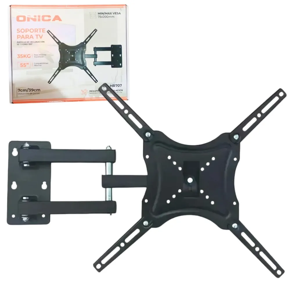 Soporte Móvil TV Onica Doble brazo 32″ a 55″ HR707