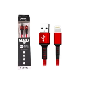 CABLE LIGHTNING DINAX 5.1A USB-LIGHTNING IPHONE1M