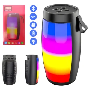 Parlante Bluetooth Portátil con Luz ZQS1201