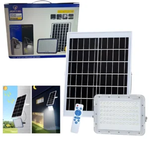 Reflector Solar 2000W con Panel Solar JORTAN S-1269