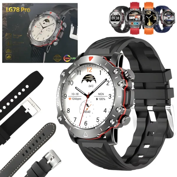 Smartwatch 4 en 1 Circular LG78 PRO