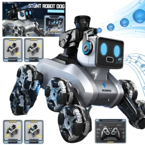 Stunt Robot Dog CX-1203B/C Control Remoto con Cañon de Hidrogel