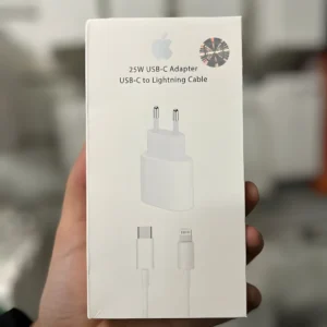 ⁠CARGADOR COMPLETO 25W (PATAS REDONDAS)