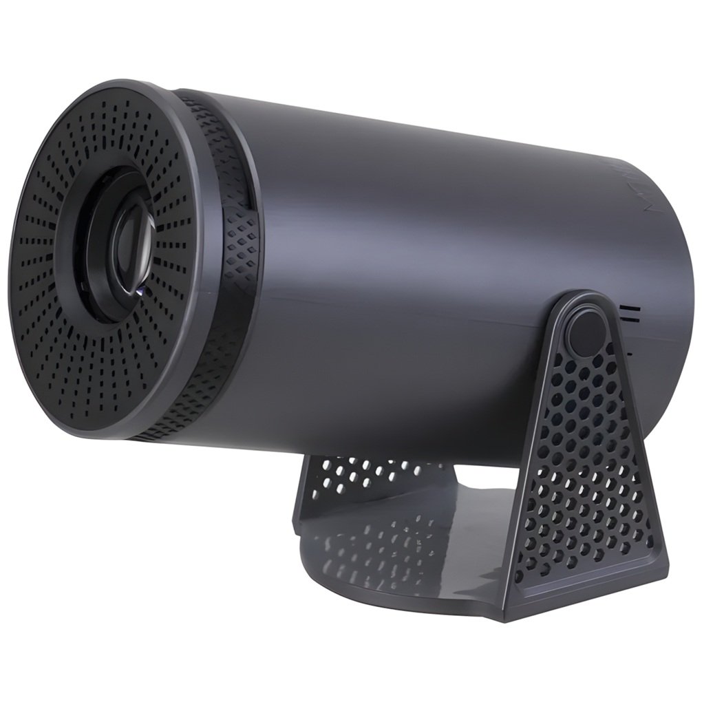 Proyector Mannatech SWD155T-T8_upscayl_2x_realesrgan-x4plus Proyector Mannatech SWD155T-T8 -1200 lúmenes - Wi-Fi/Bluetooth - Gris