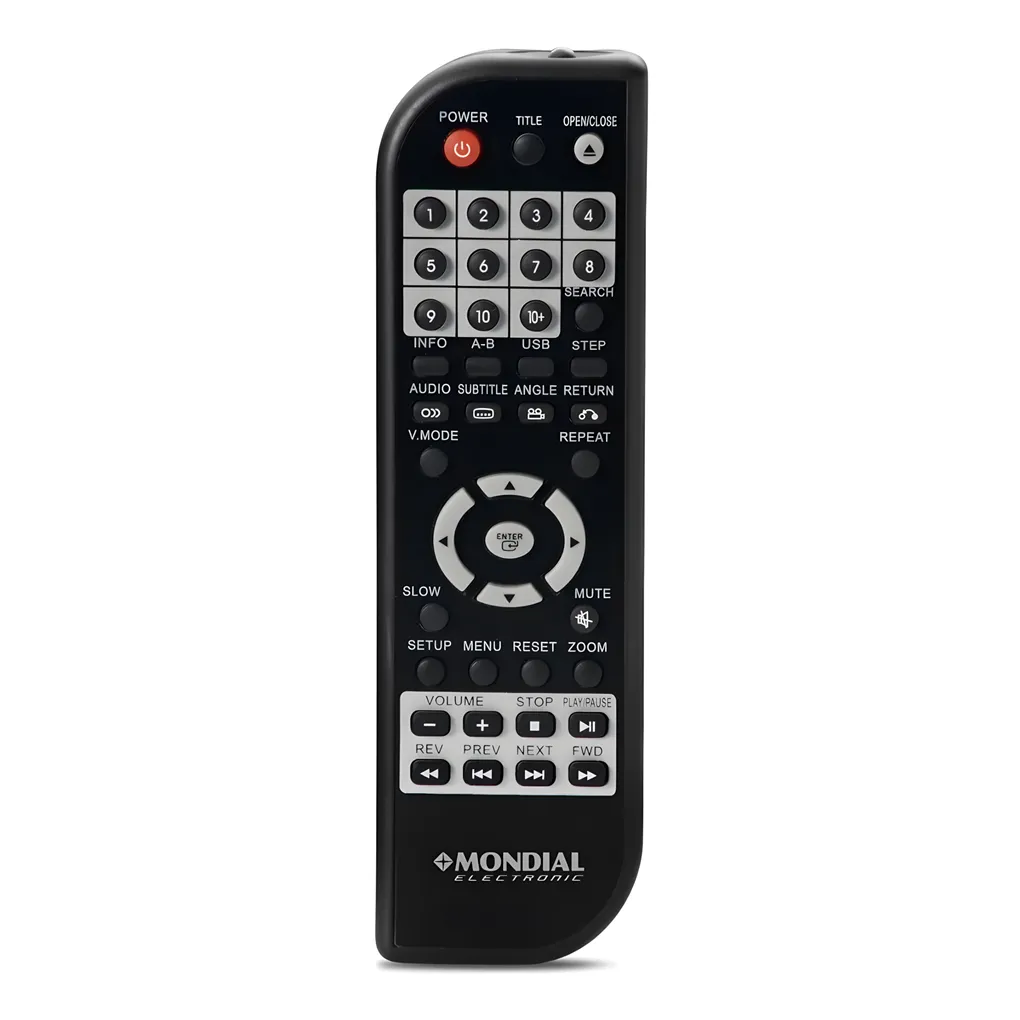 REPRODUCTOR MONDIAL 1 Reproductor de DVD D-20 con karaoke Mp3 USB Il Mondial Bivolt