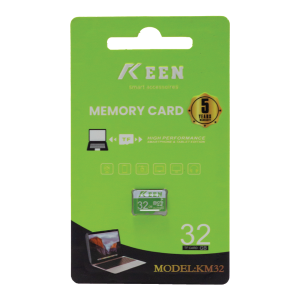 1763548748ZiJTaUyp Memoria Micro SD de 32GB Keen KM32 Clase 10