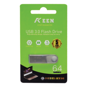 1764238977xYaHUNTL Pendrive Metal Keen 64gb Usb 3.0 Plateado