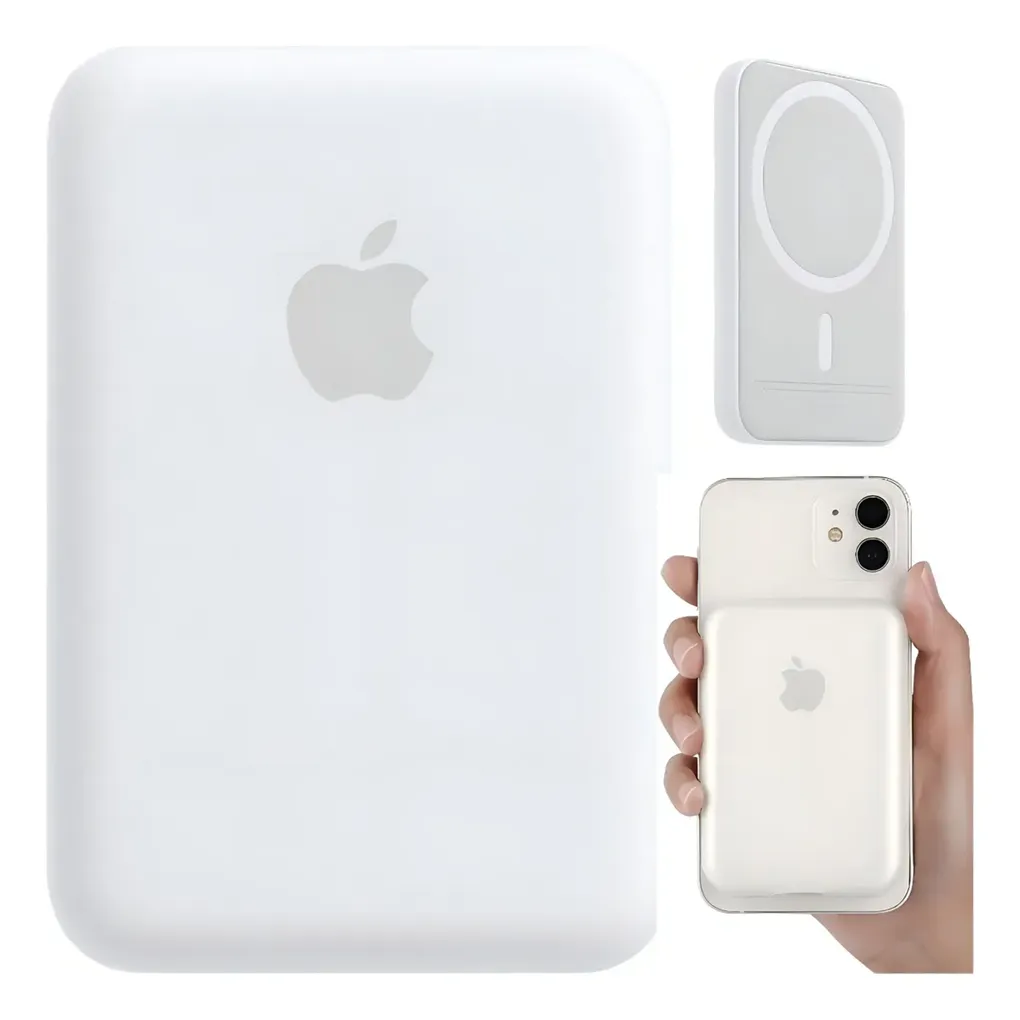 Cargador inalámbrico portátil Magsafe 5000 mah para iPhone 1 (1) Cargador inalámbrico portátil Magsafe 5.000 mah para iPhone