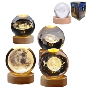 Esfera 3D Grande LED Varios Diseños QC-02 Esfera 3D Grande LED Varios Diseños