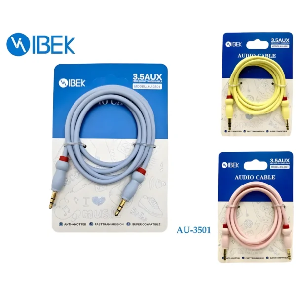 Cable Auxiliar IBEK 3.5MM AU-3501