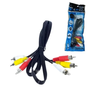 Cable DV 3RCA a 3RCA 1.5mts ROCKETT