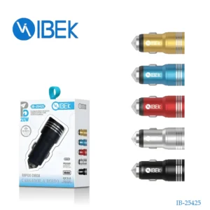 Cargador Para AUTO IBEK IB-25423/25