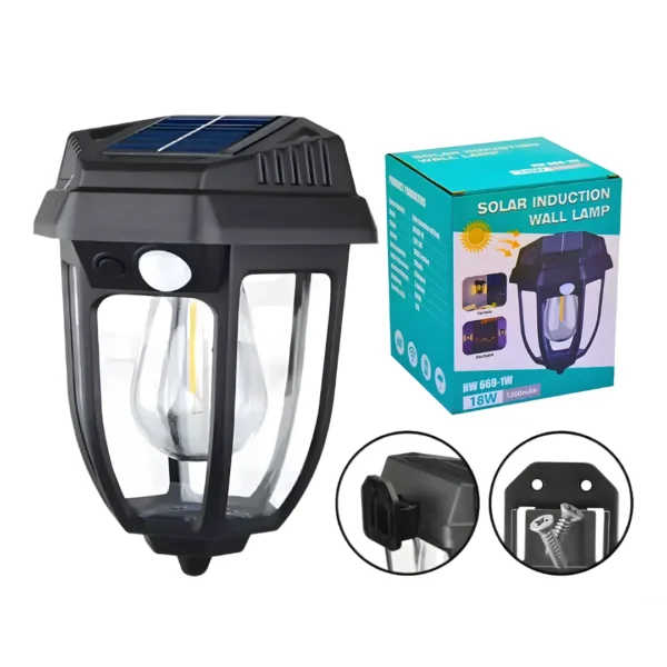 Lampara Solar HW 669 18W 1200mAh