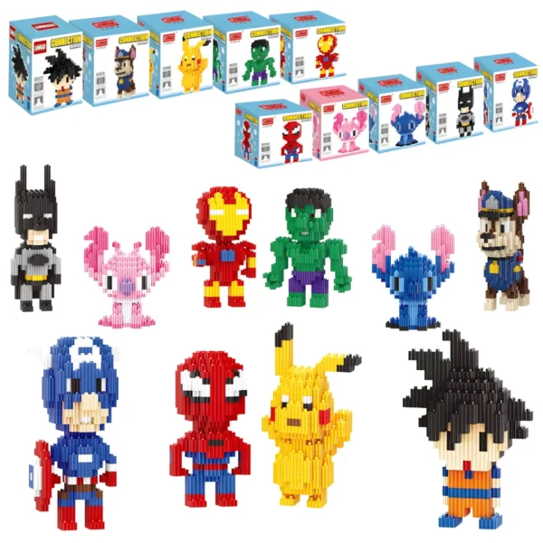 Lego Personajes Disney/Anime/Marvel