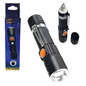 Linterna LED USB Recargable MJ-616