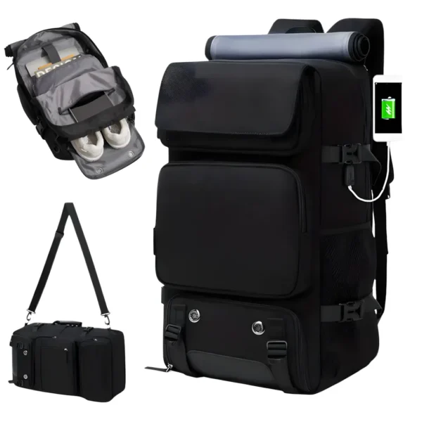 Maletin Mochila de Viaje Impermeable SHERBEI W11