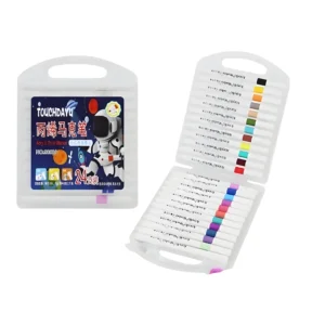 Marcador Acrilico Punta Fina x24 Colores 9053A