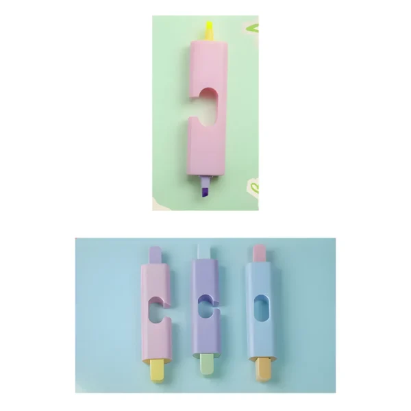 Resaltador Doble Punta x3 Unidades L-578