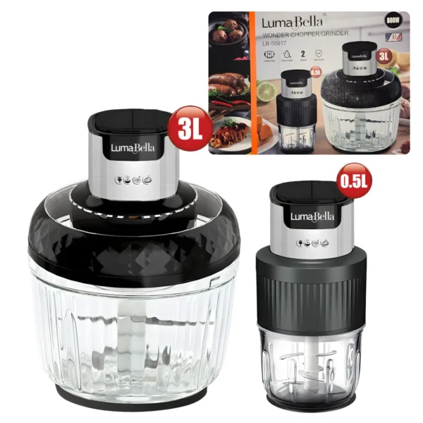 Set Trituradora y Picadora LUMA BELLA LB-56017