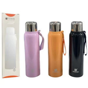 Termo con Correa 800ML VACUUM CUP PENGUIN
