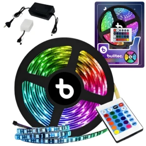 Tira LED RGB 5mts con Control Remoto BULLTEC 5050