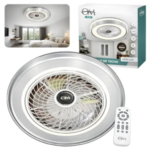 Ventilador de Techo con Luz LED OM F1120