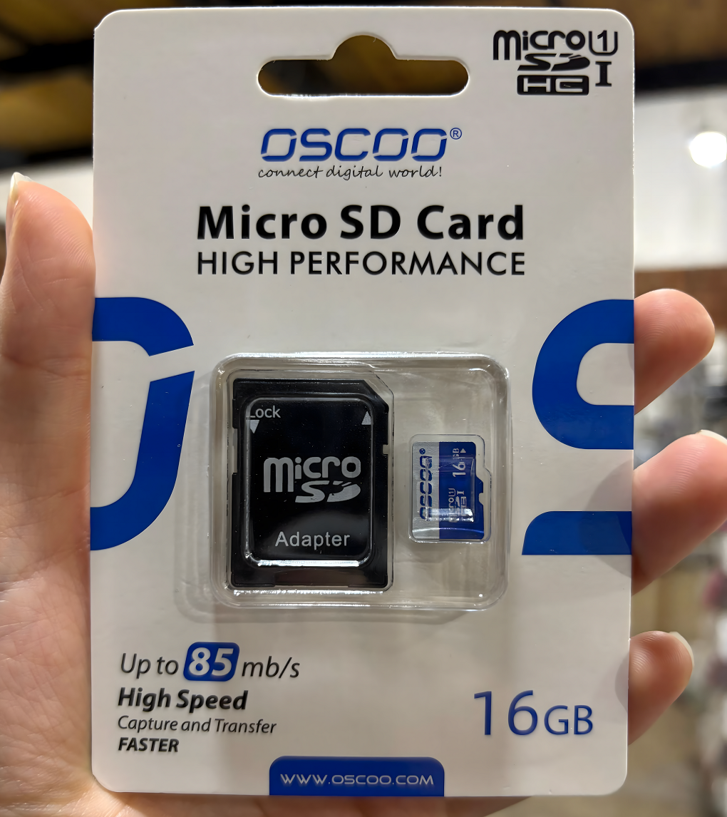 Tarjeta de Memoria Micro SD Card Oscoo 16bg 1UHC