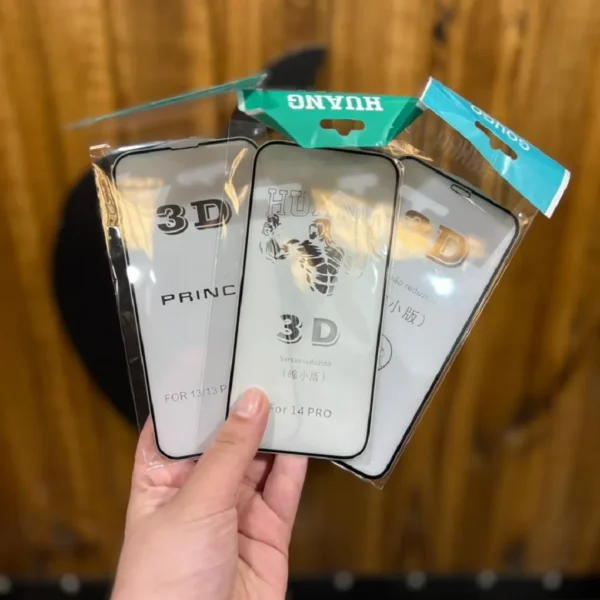 Templado Glass 9D Iphone (Del 6 al 17 Pro Max)