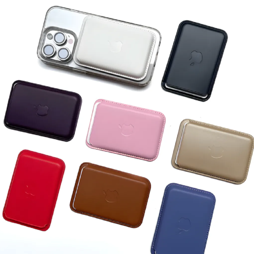 Tarjetero Leather Wallet MagSafe