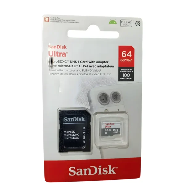 Memoria Micro Sd SanDisk 64gb