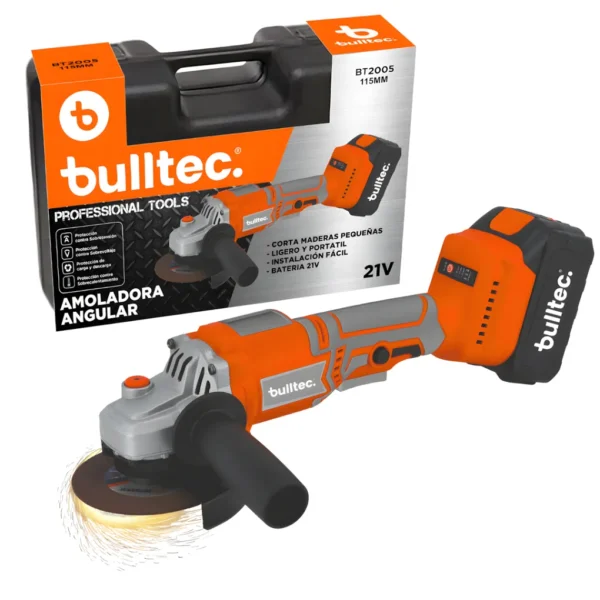 AMOLADORA ANGULAR *BULLTEC* BT2005