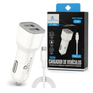 Cargador de AUTO con cable a tipo C LEGATUS 3.8A LC-4802_upscayl_1x_upscayl-standard-4x_11zon Cargador de AUTO con cable a tipo C LEGATUS 3.8A LC-4802
