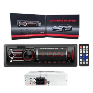 Estéreo Auto Lcd Con Bluetooth Usb Mp3 Fm Sd Entrada Auxiliar 1784E