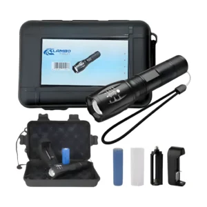 Linterna Led Recargable Usb Y A Pila Tactica Portátil Zoom LAMBOTECH JF2506