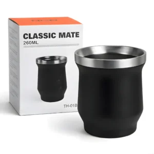 Mate Clasico Termico de Acero Inoxidable 260ML TH-01G