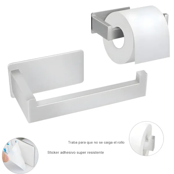 PORTA ROLLO DE PAPEL HIGIENICO MODERNO MELECH-220