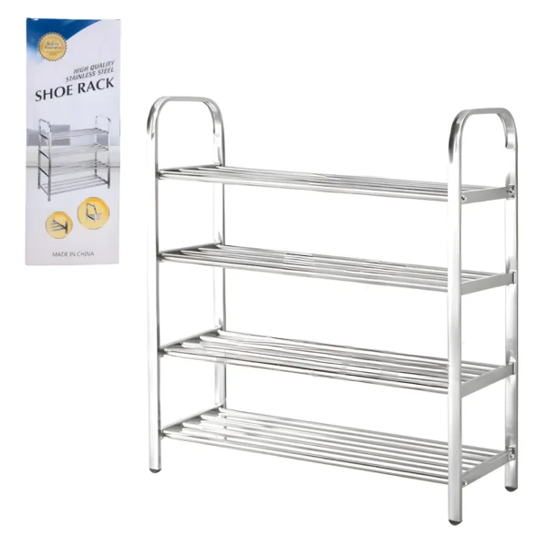 Rack para Zapatos Metálico 4 Niveles SHOE RACK ACC0235
