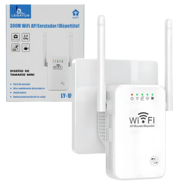 Repertidor de Red WiFi LEGATUS LY-U9-2
