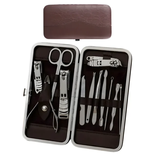 Set de Manicura x12Pcs en Estuche MELECH 363