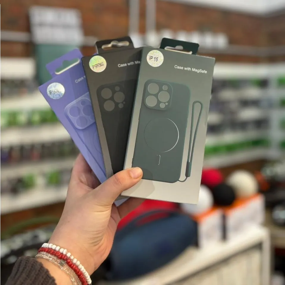 Funda MagSafe de Silicona con Correa