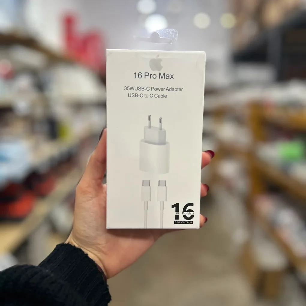 CARGADOR USB-C  CABLE C-C COMPLETO 35W