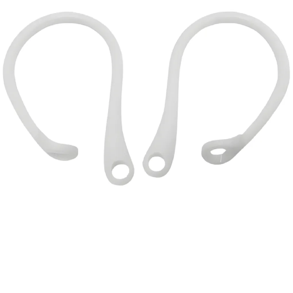 Soporte Antiperdida Para AirPods Gancho Silicona Auricular