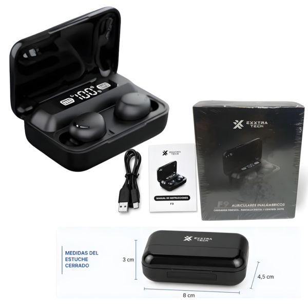 Auricular Bluetooth Exxtra Tech F9