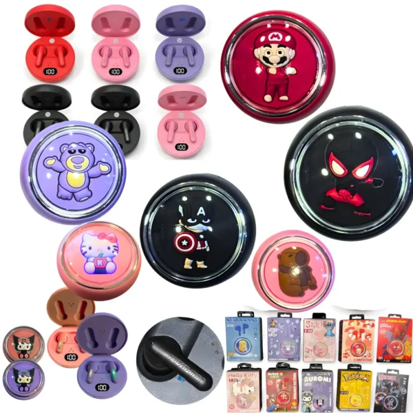 Auriculares Bluetooth F-35 Personajes