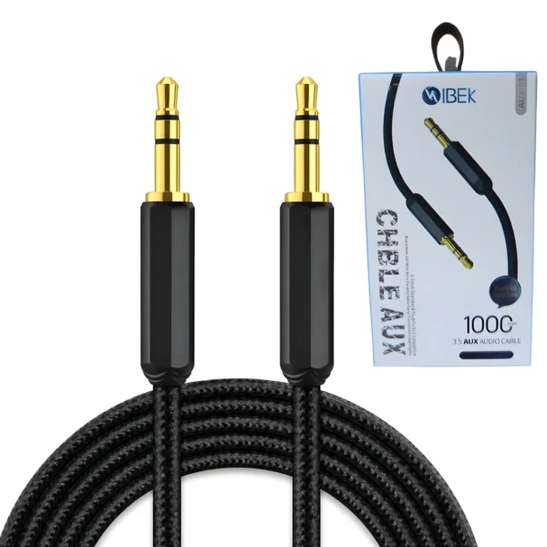 Cable Auxiliar Ibek 3.5Aux Aux-01