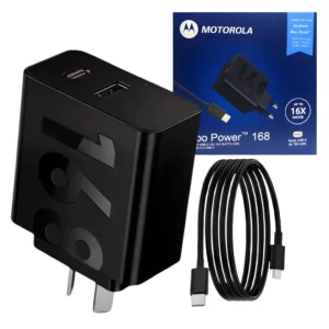 Cargador 168W Ultra Charge con Cable C a C Motorola
